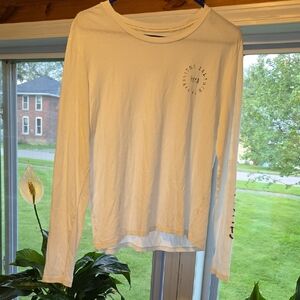 RVCA Beige Graphic Tee